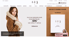Desktop Screenshot of 1-2-3.fr